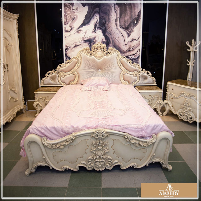 Grace Whity Bedroom Set
