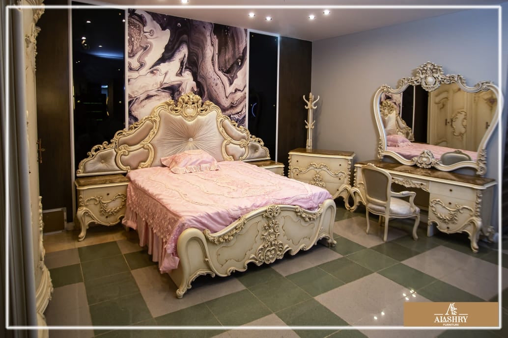Grace Whity Bedroom Set