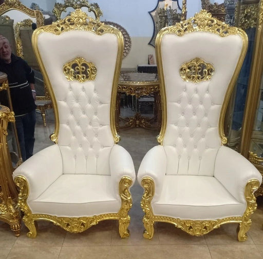 "Tulip" Throne Chair Set